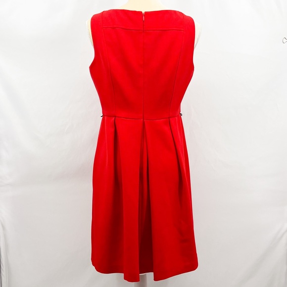 Adrianna Papell A Line Pleated Dress - Picture 4 of 10